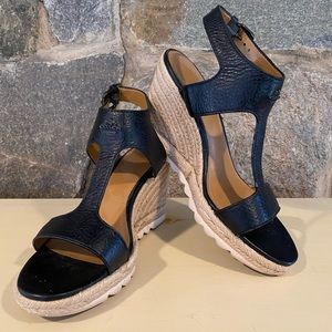 Coach espadrille wedges